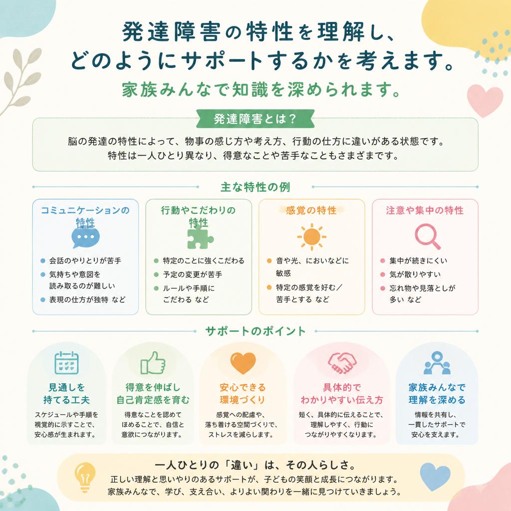 発達障害について理解する