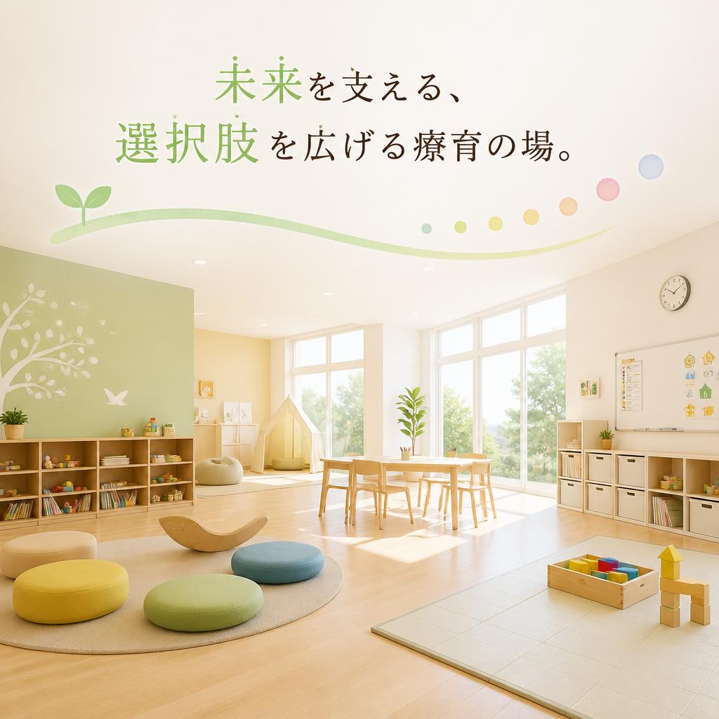未来を支える、選択肢を広げる療育の場。